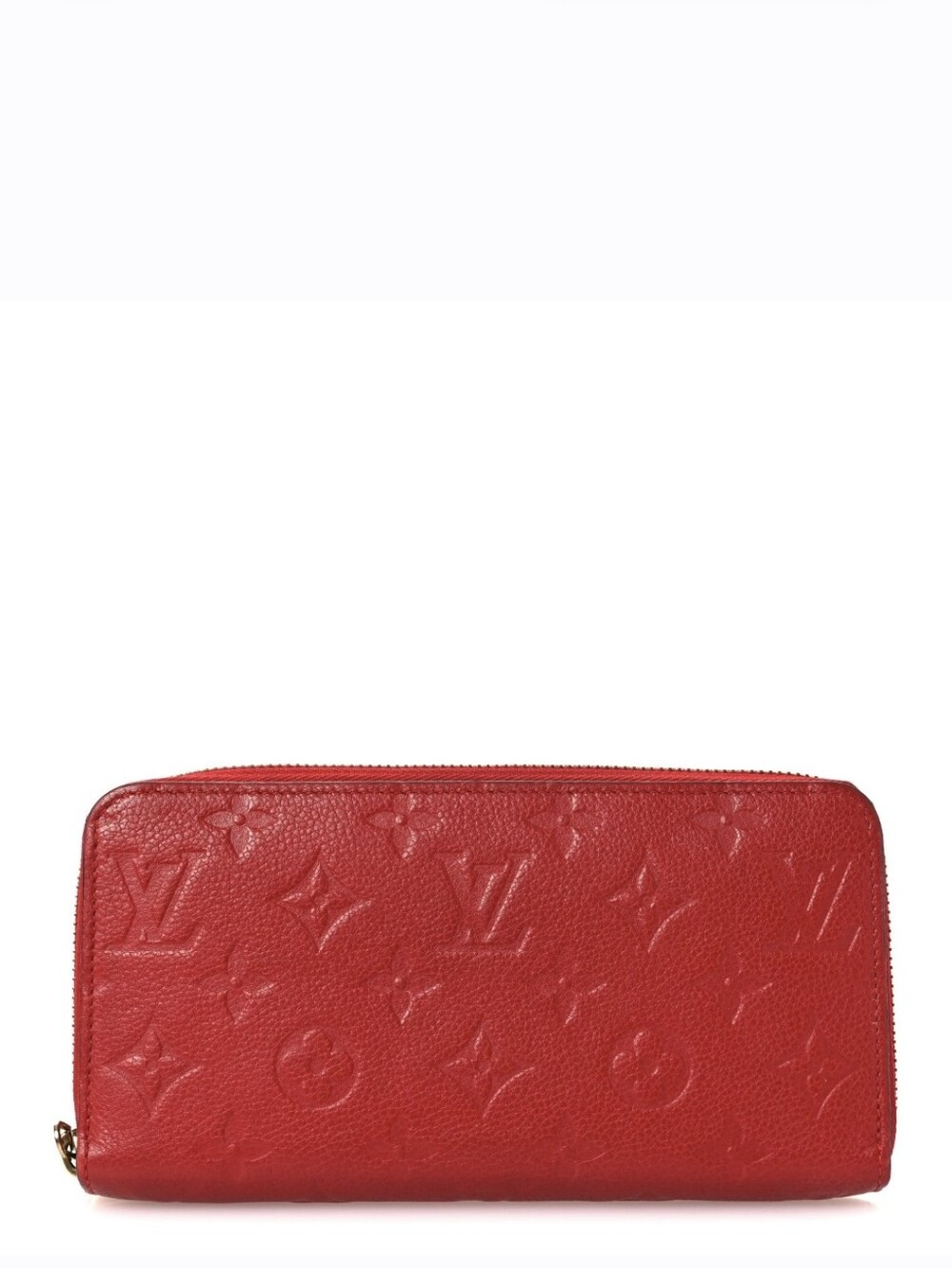 Like NEW!!! AUTHENTIC Louis Vuitton Empreinte Zippy Wallet Cherry LV